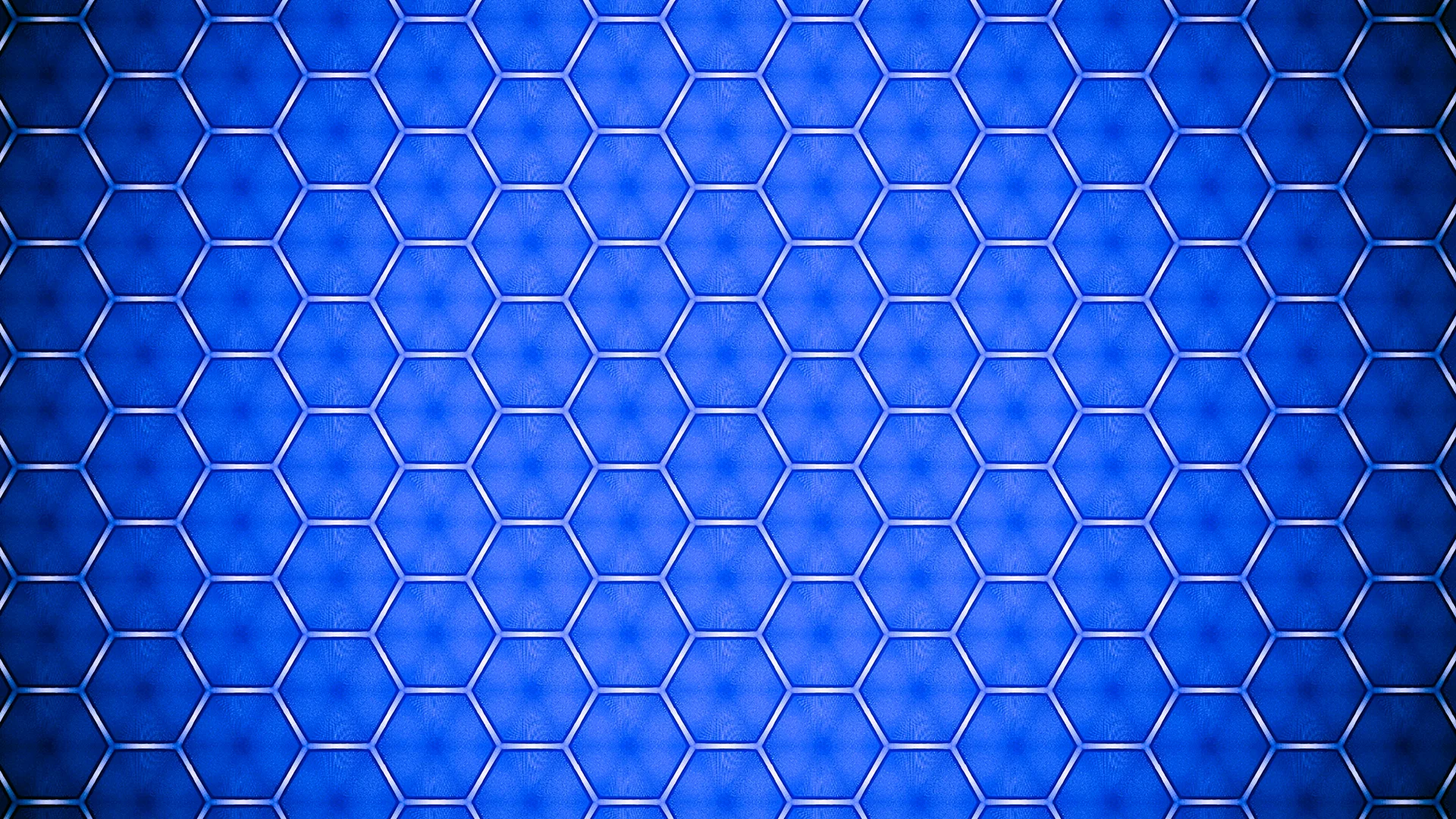Blue Hexagon Wallpaper