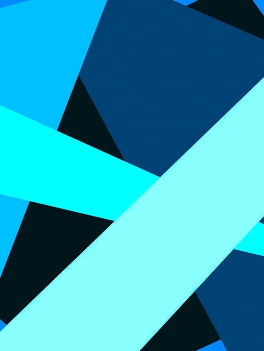 Blue Triangle Wallpaper
