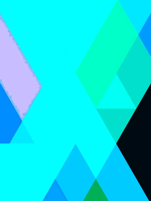 Blue Triangle Wallpaper For iPhone