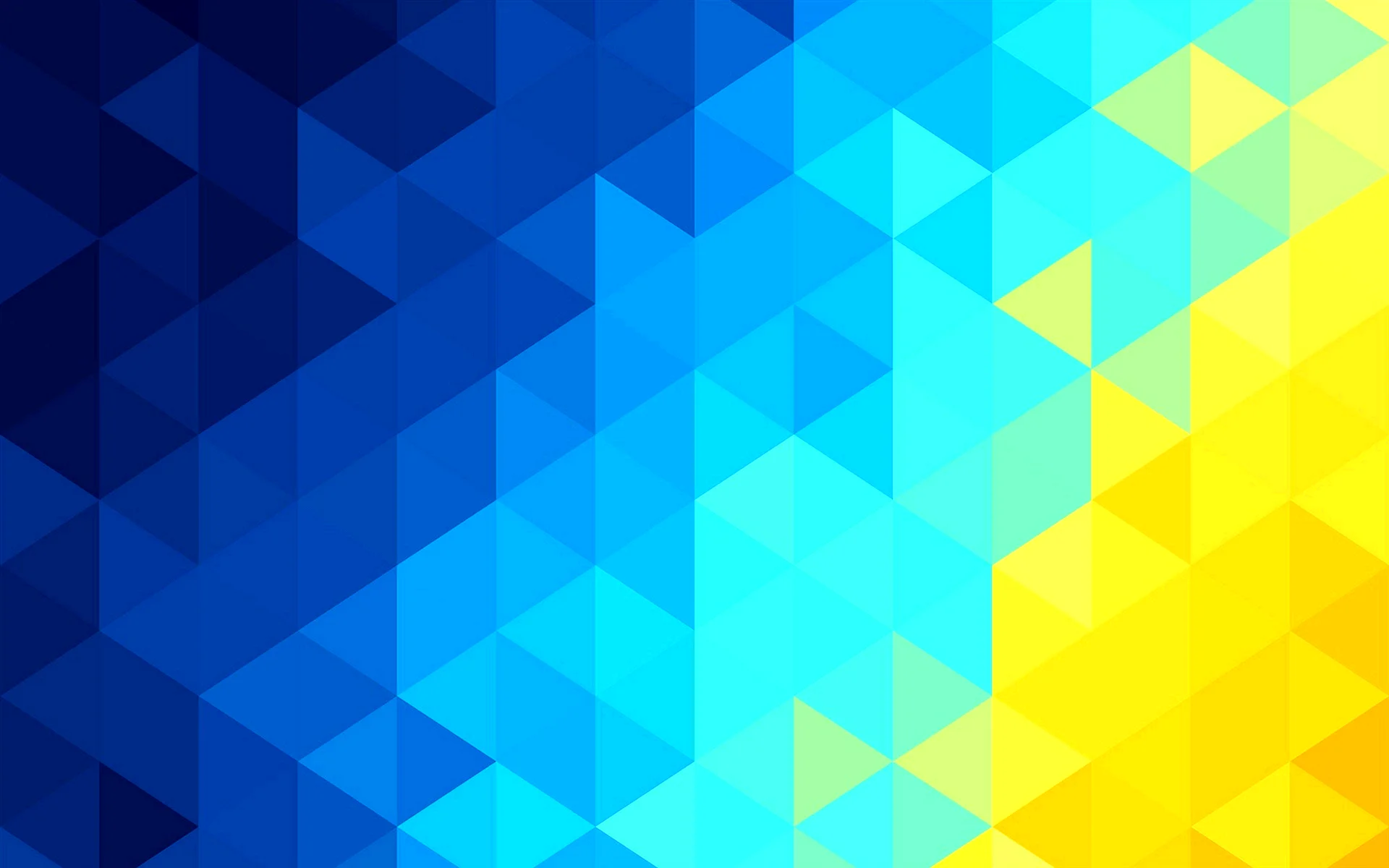 Blue Triangle Background Wallpaper