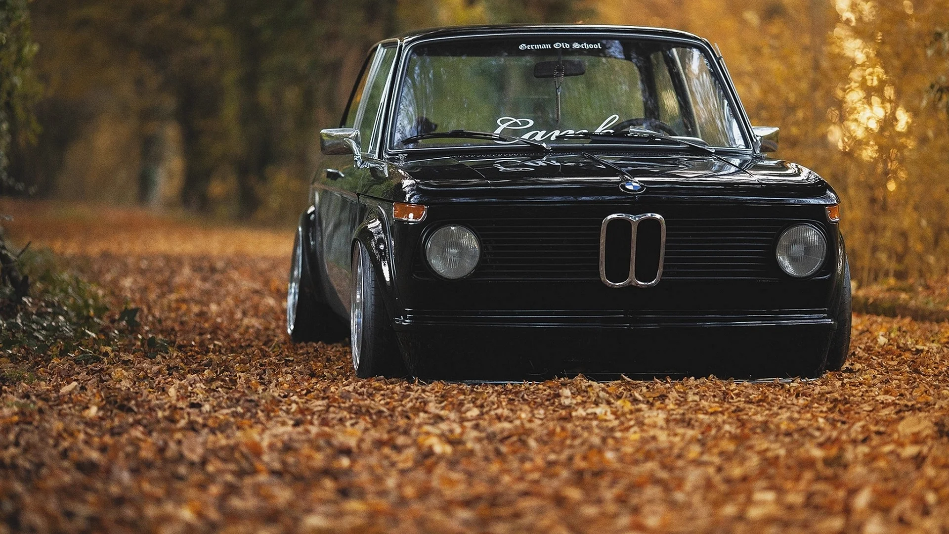 Bmw 2002 Ti Black Wallpaper