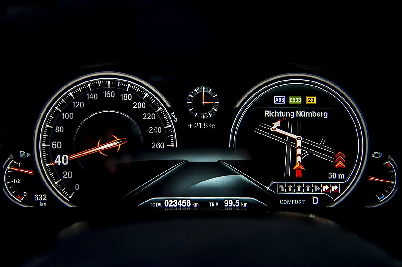 BMW instrument display Wallpaper