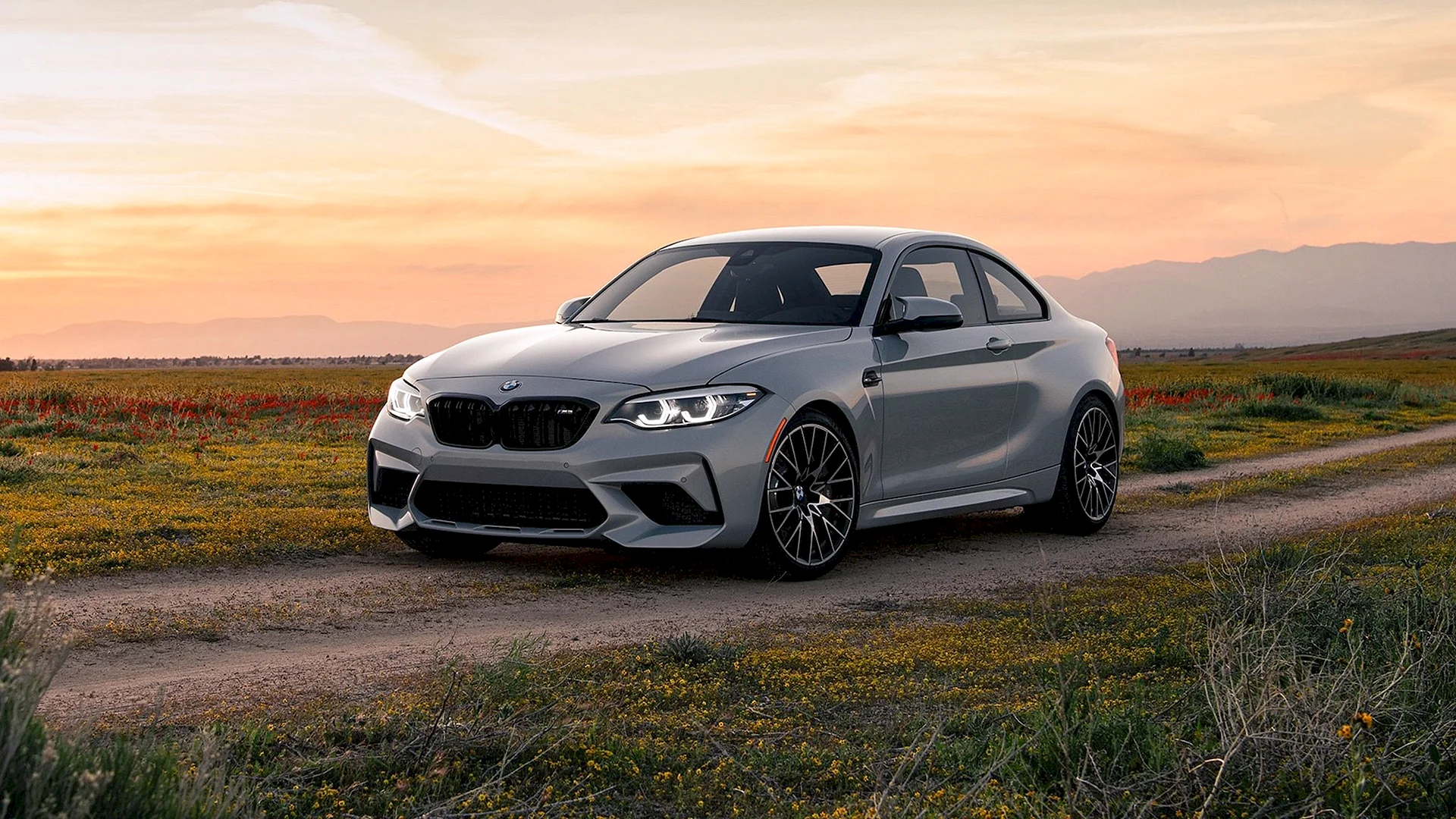Bmw M2 Competition Grey Wallpaper