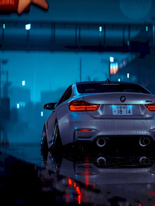 BMW m4 Night Wallpaper