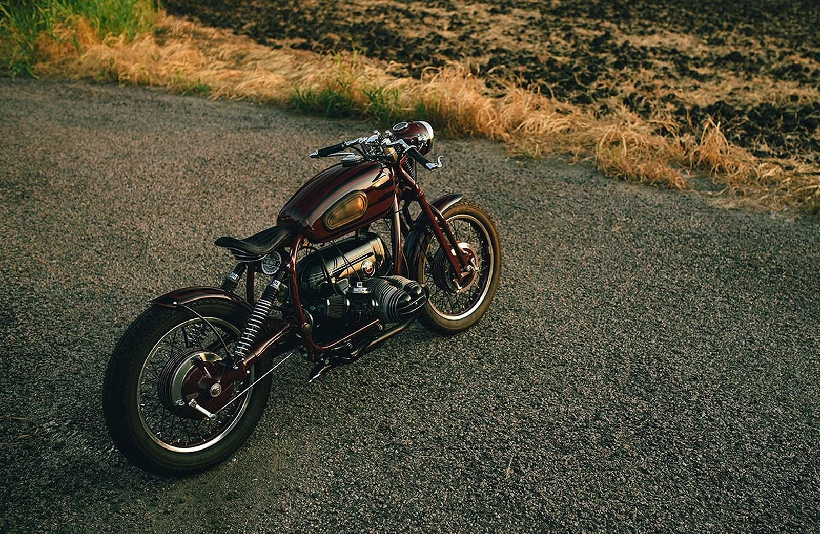Bobber Motorcycle 4k Wallpaper