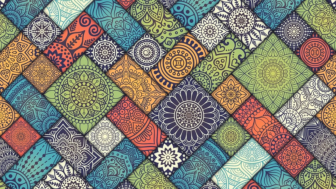 Boho pattern Wallpaper