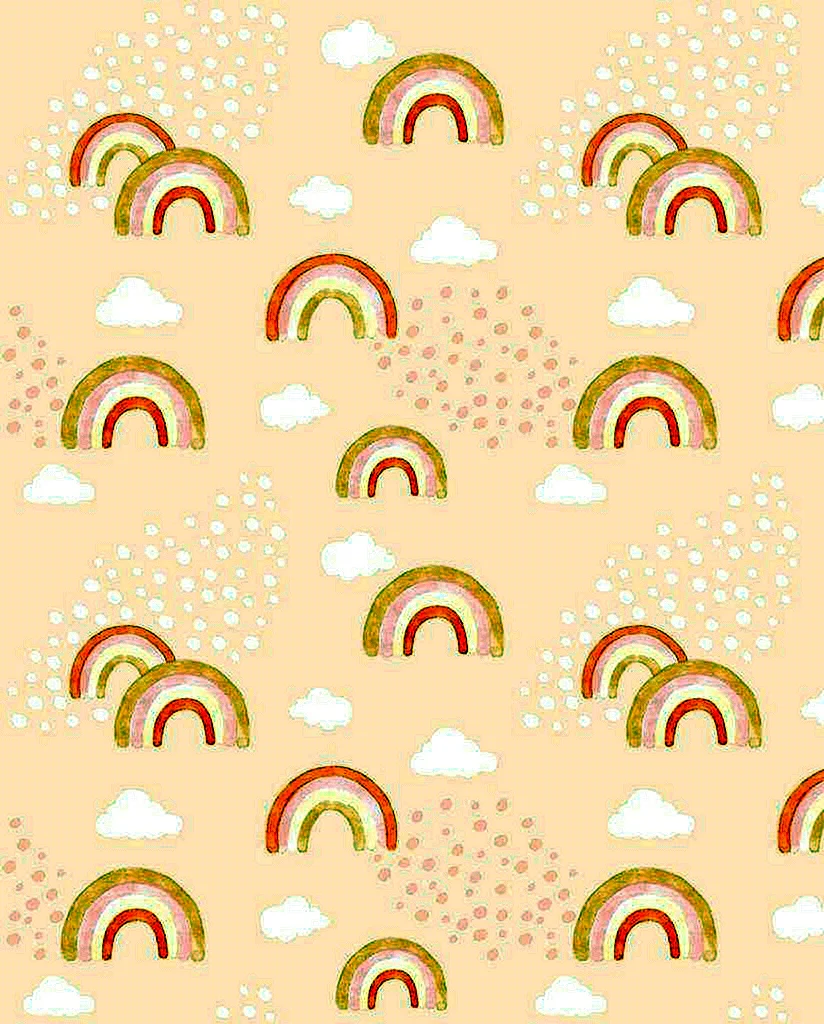 Boho Rainbow Wallpaper