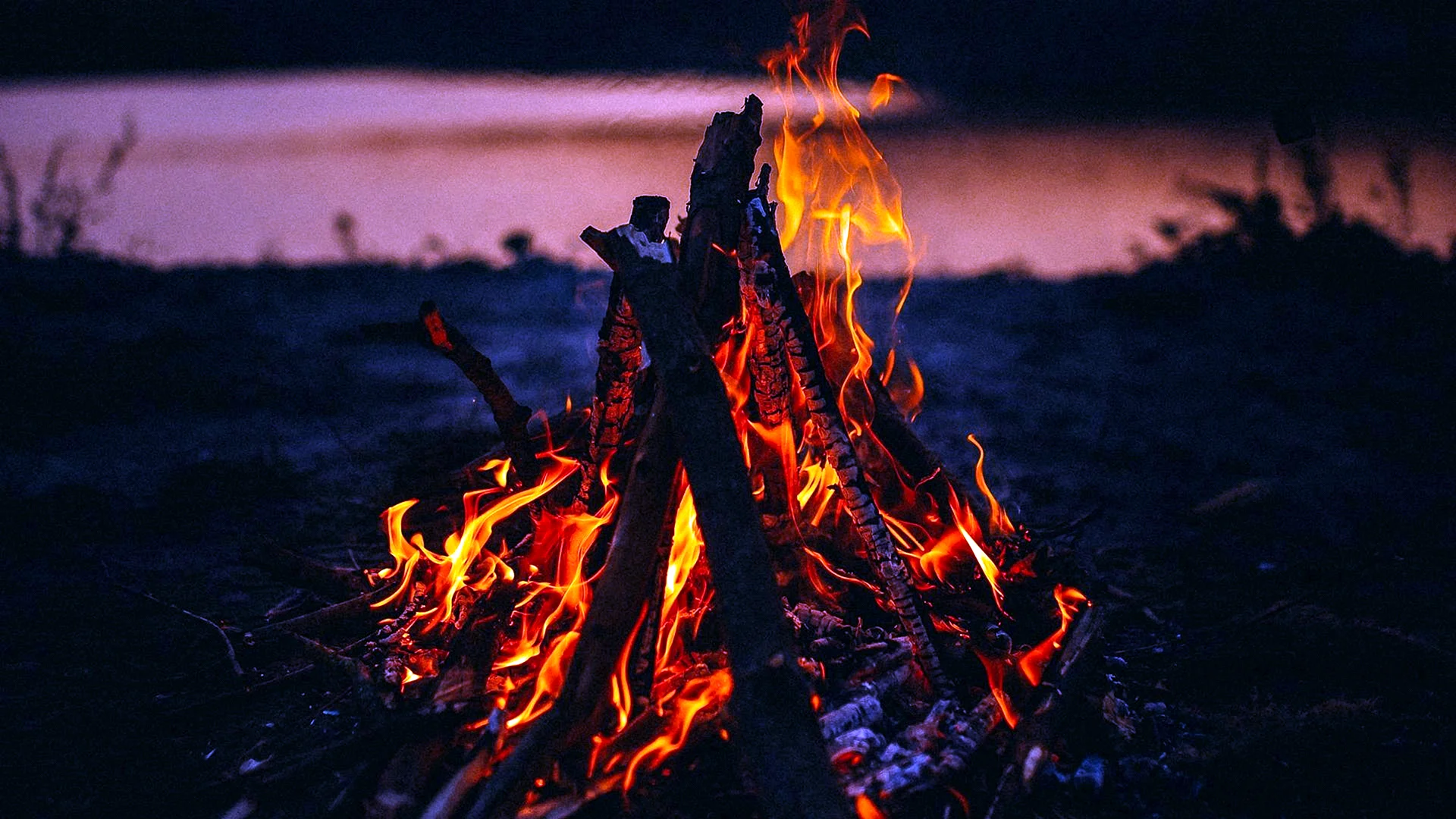 Bonfire Wallpaper