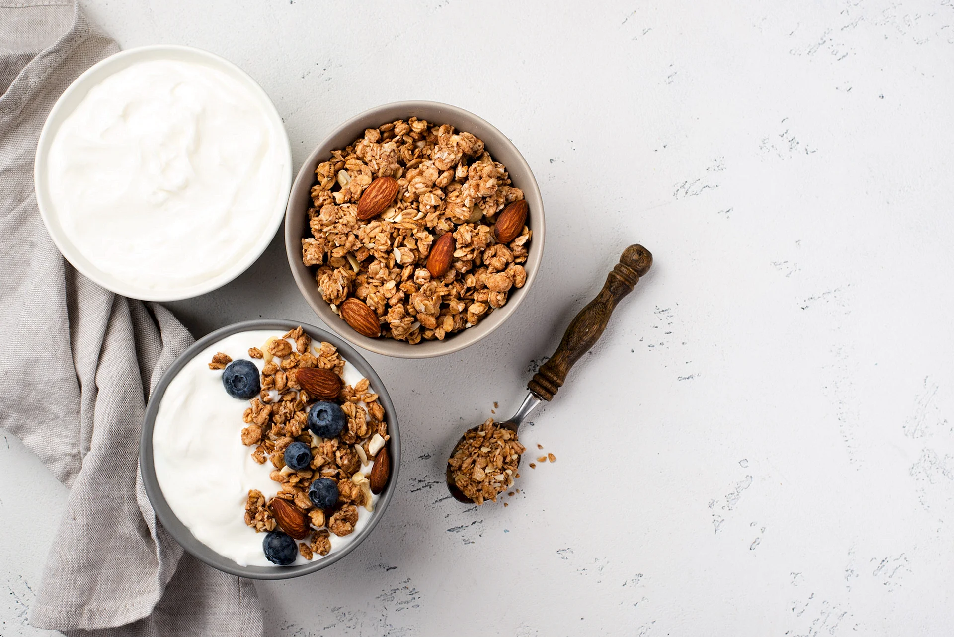 Bowl Yogurt Cereal Wallpaper