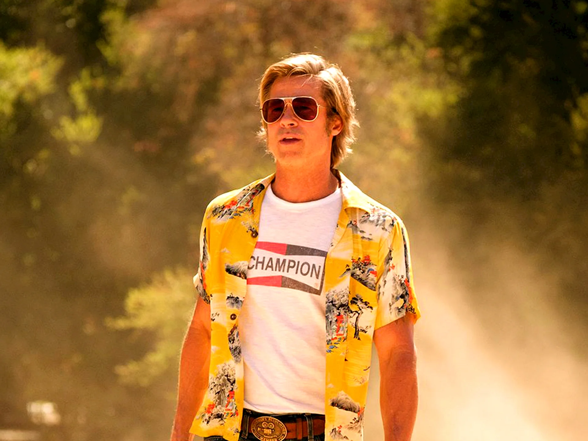 Brad Pitt Once Upon A Time In Hollywood Wallpaper