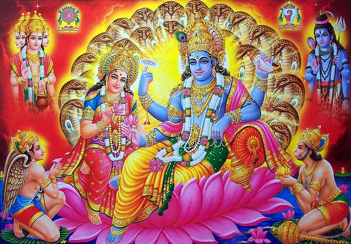 Brahma Vishnu Wallpaper