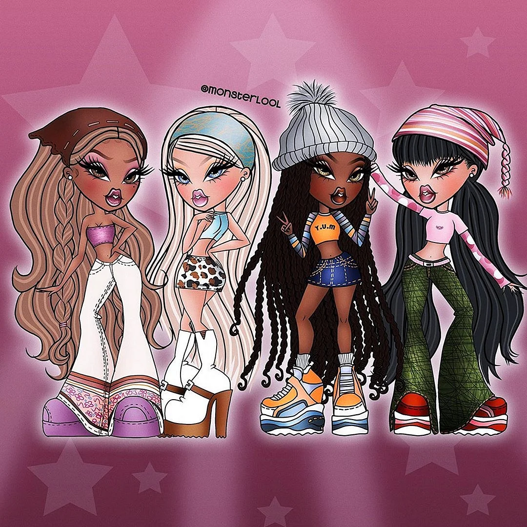 Bratz artwork Wallpaper