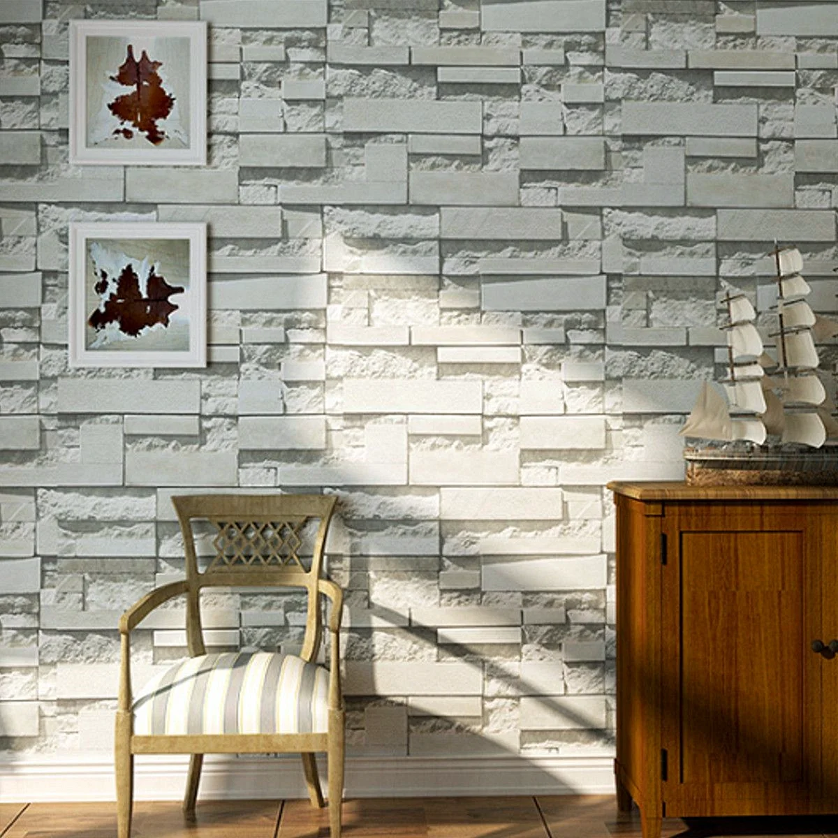 Brick Modern Wall Wallpaper