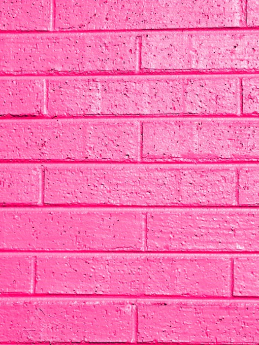 Brick Pink Wallpaper