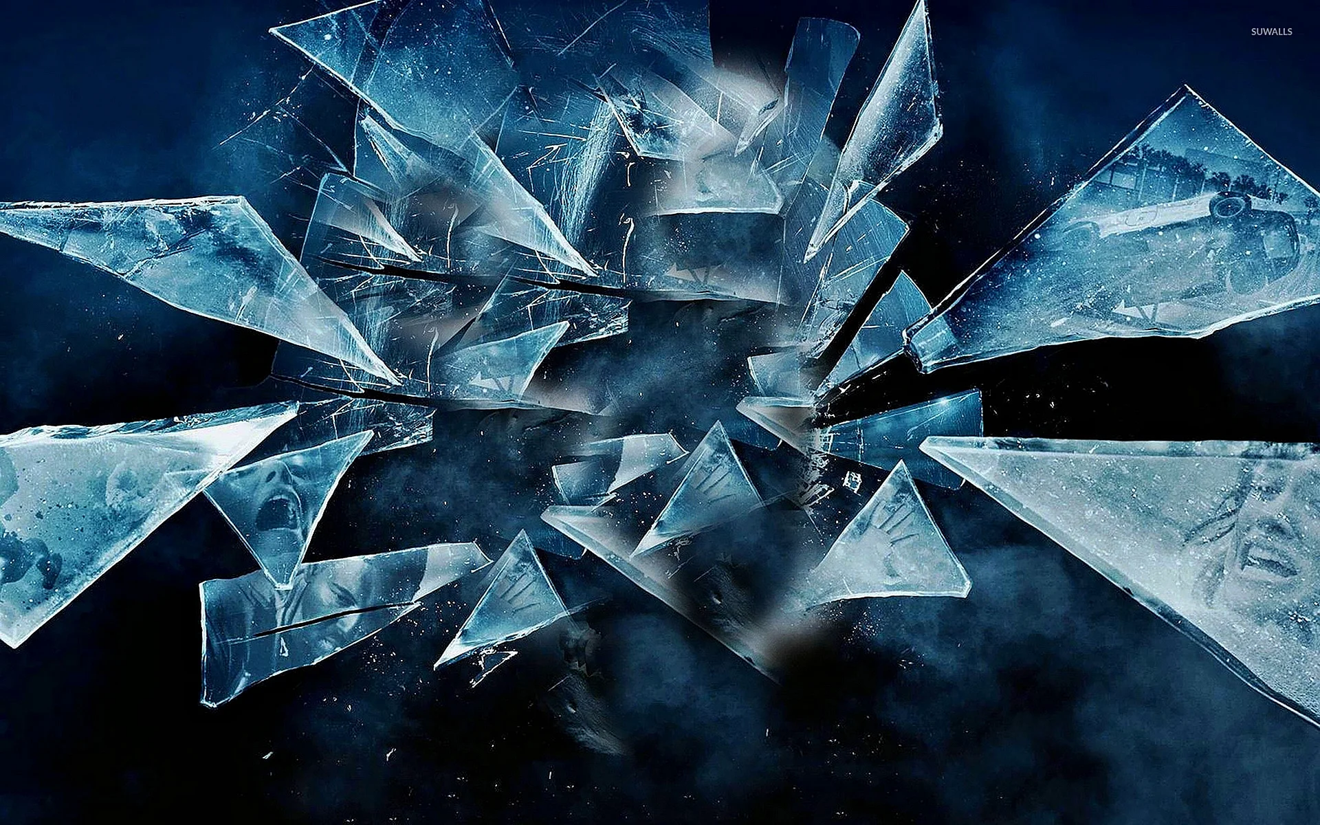 Broken Glass Wallpaper