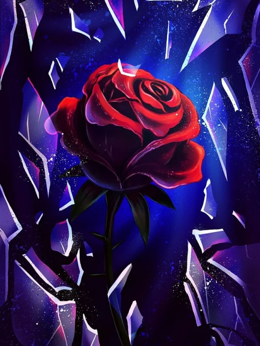 Broken Rose Wallpaper