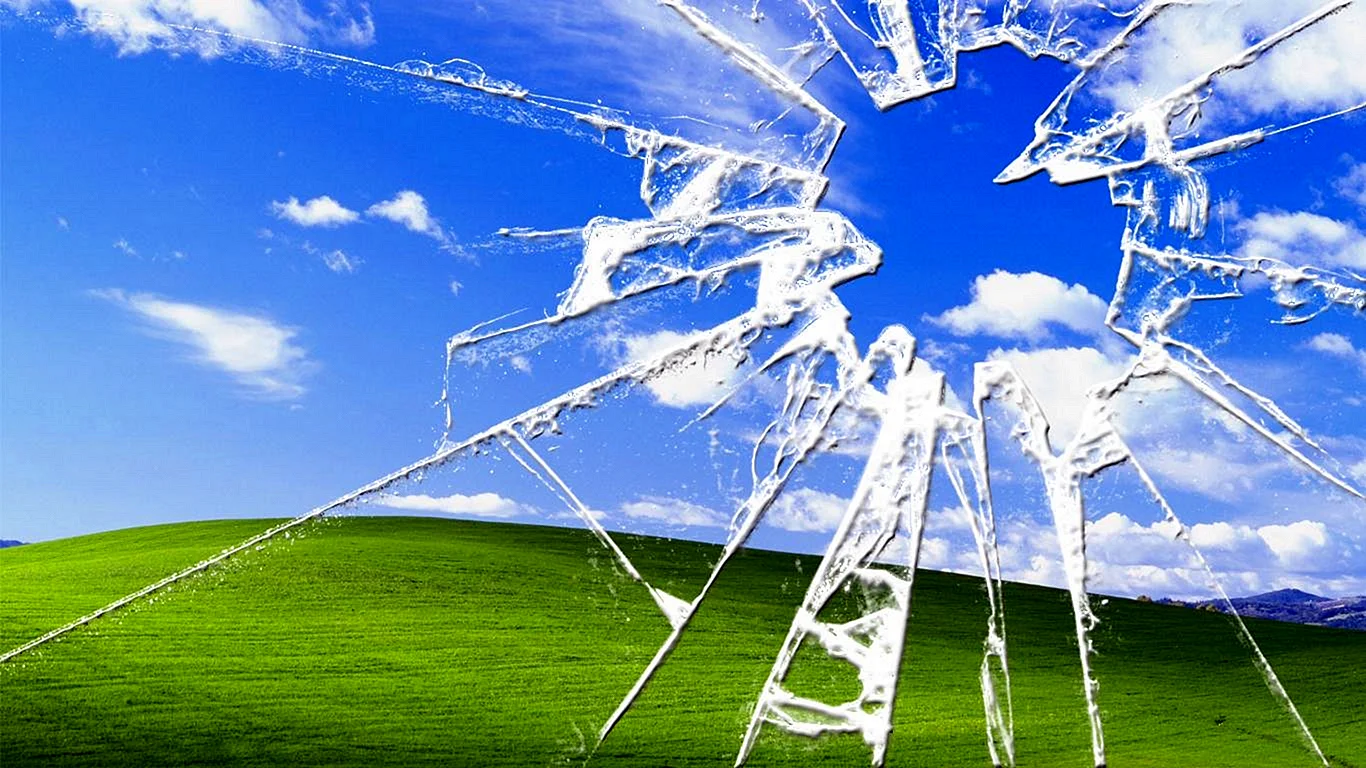 Broken Screen Wallpaper