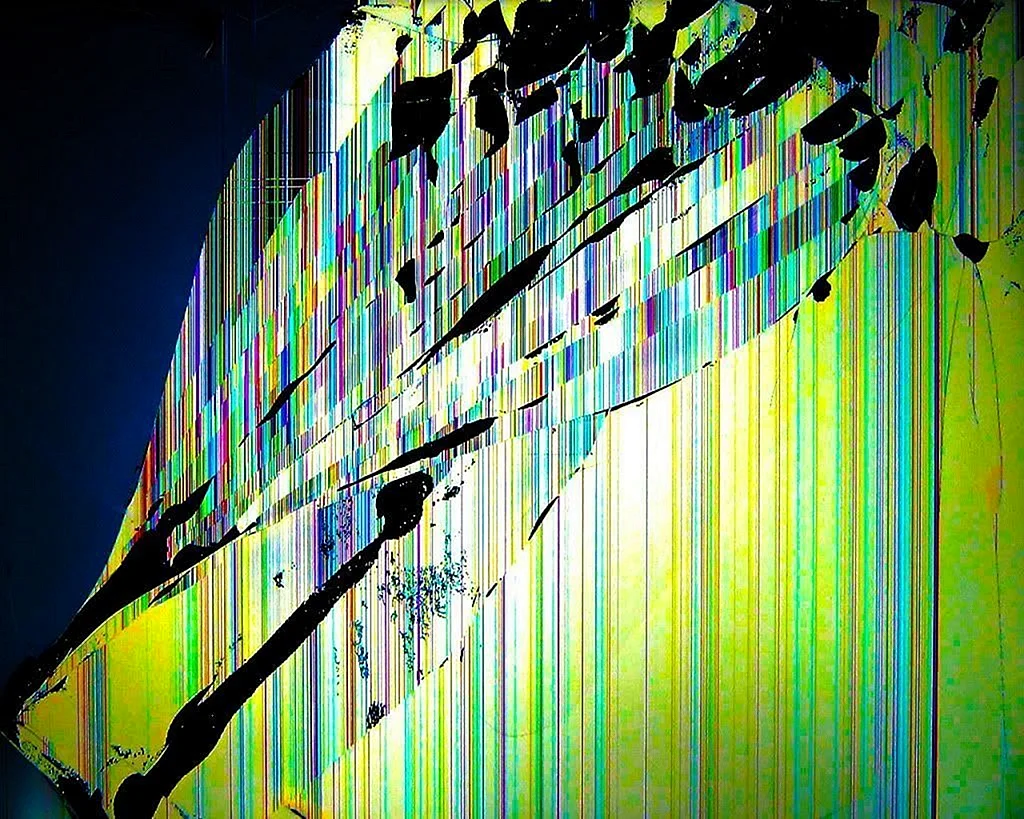 Broken Tv Screen Wallpaper