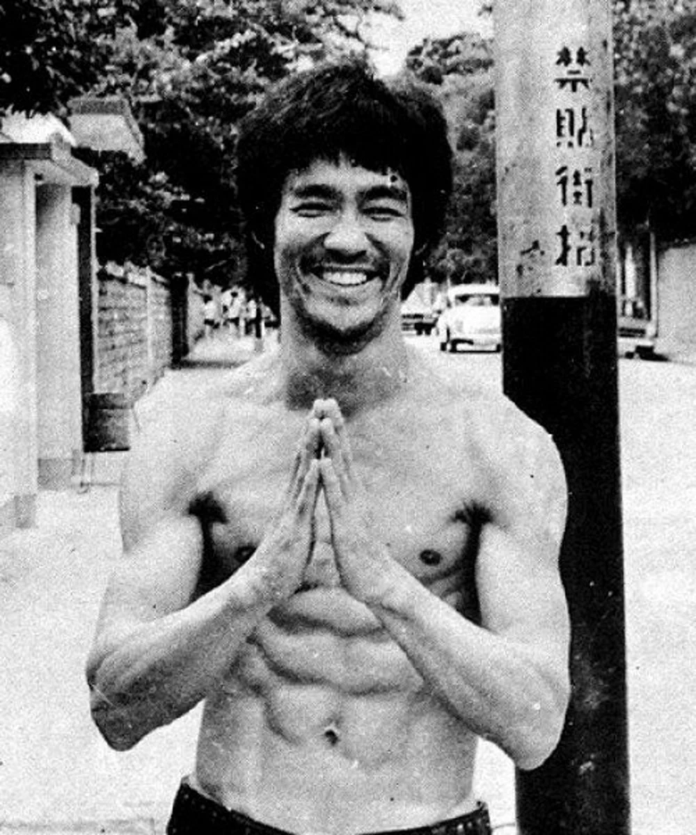 Bruce Lee Abs Wallpaper For iPhone