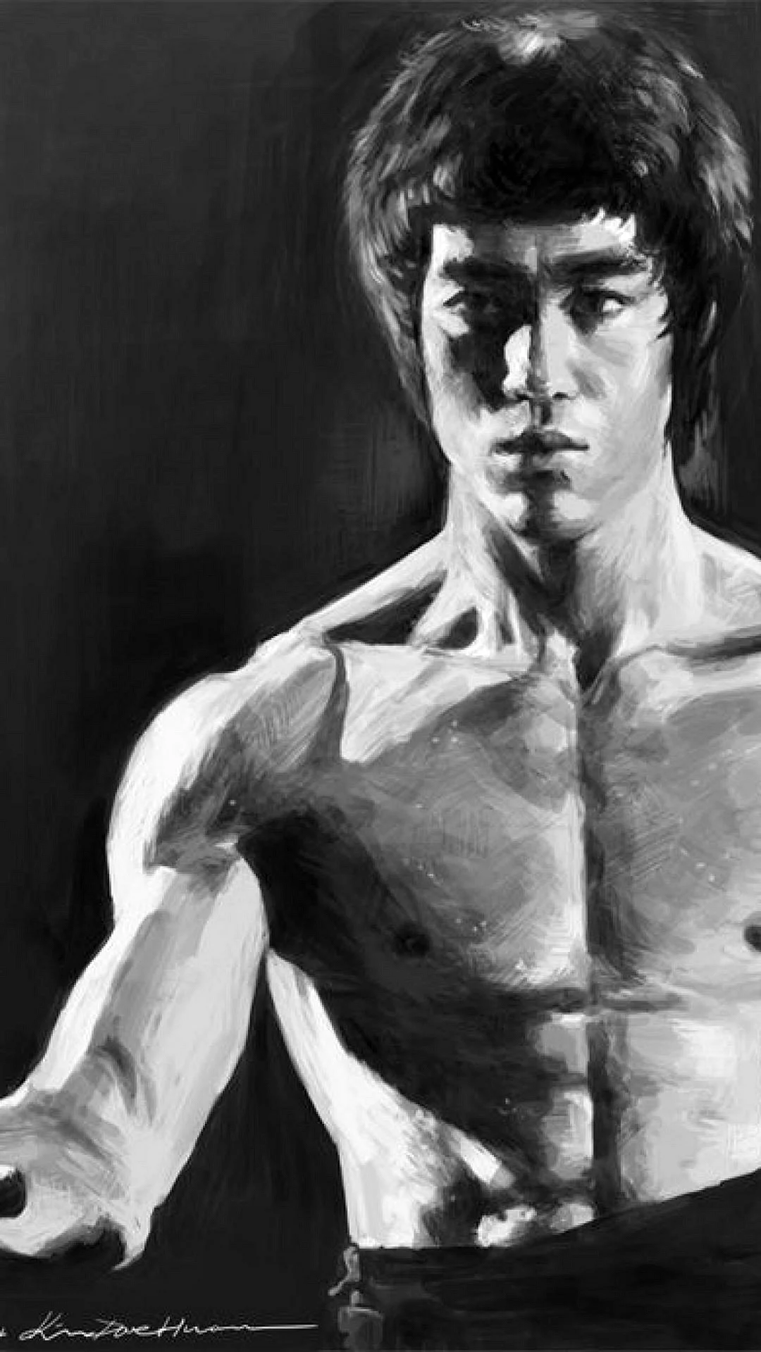 Bruce Lee Dragon Wallpaper For iPhone