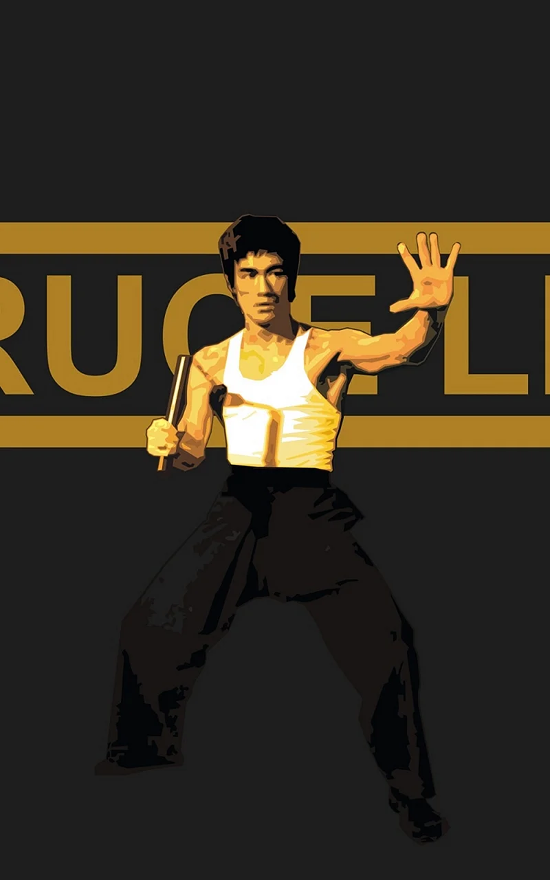 Bruce Lee 4K Wallpaper For iPhone
