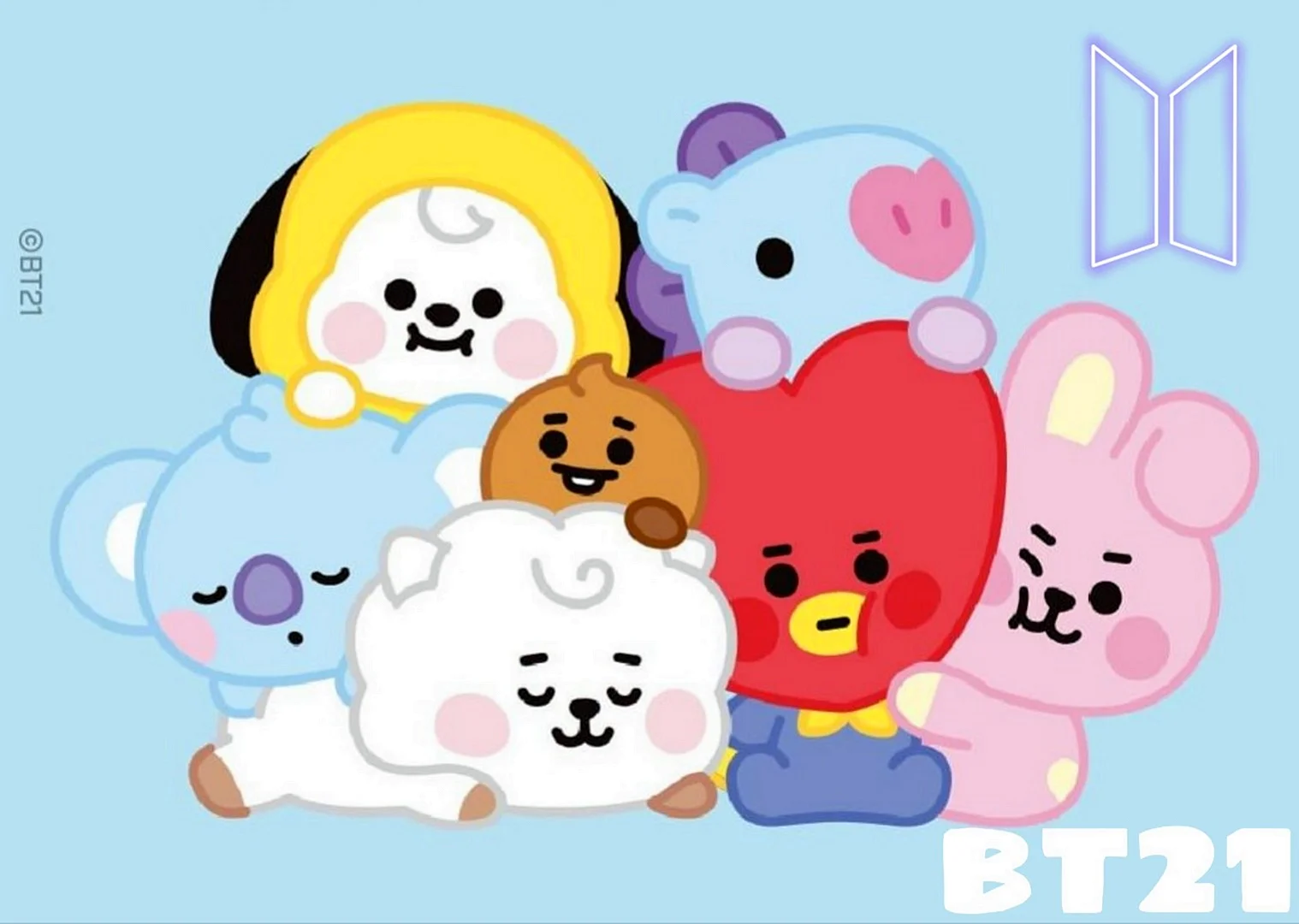 Bt21 Baby Wallpaper