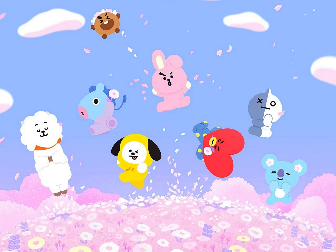 Bt21 Redondo Wallpaper