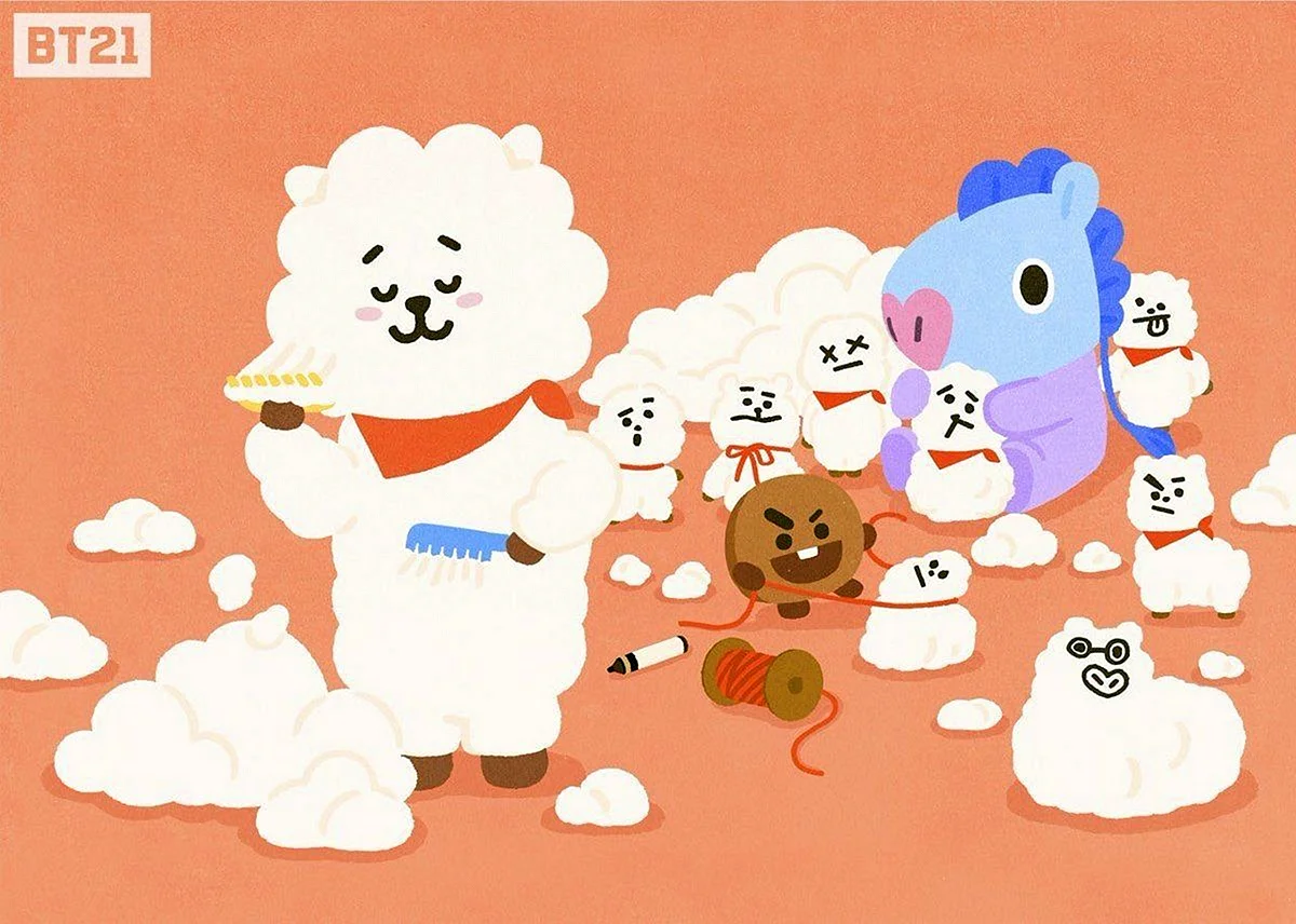 Bt21 Rj Wallpaper