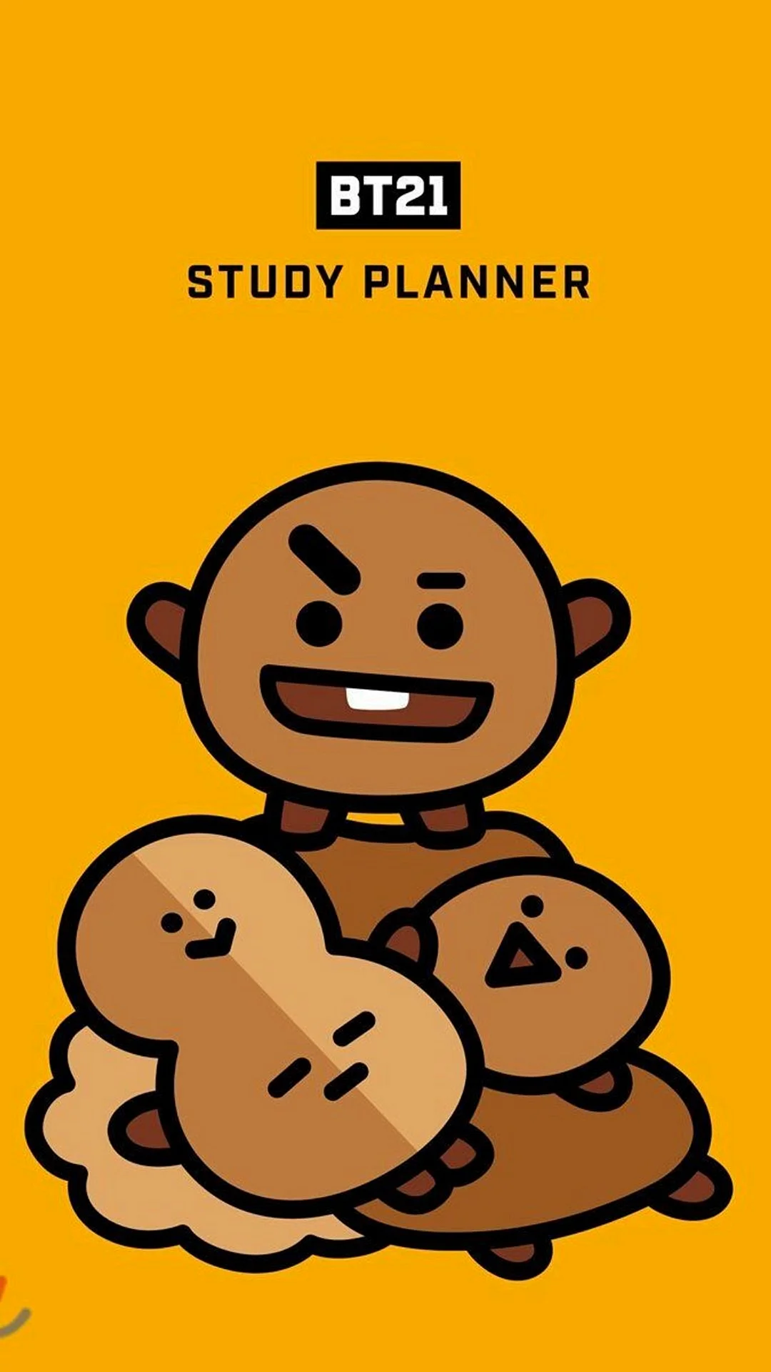 Bt21 Shooky Wallpaper