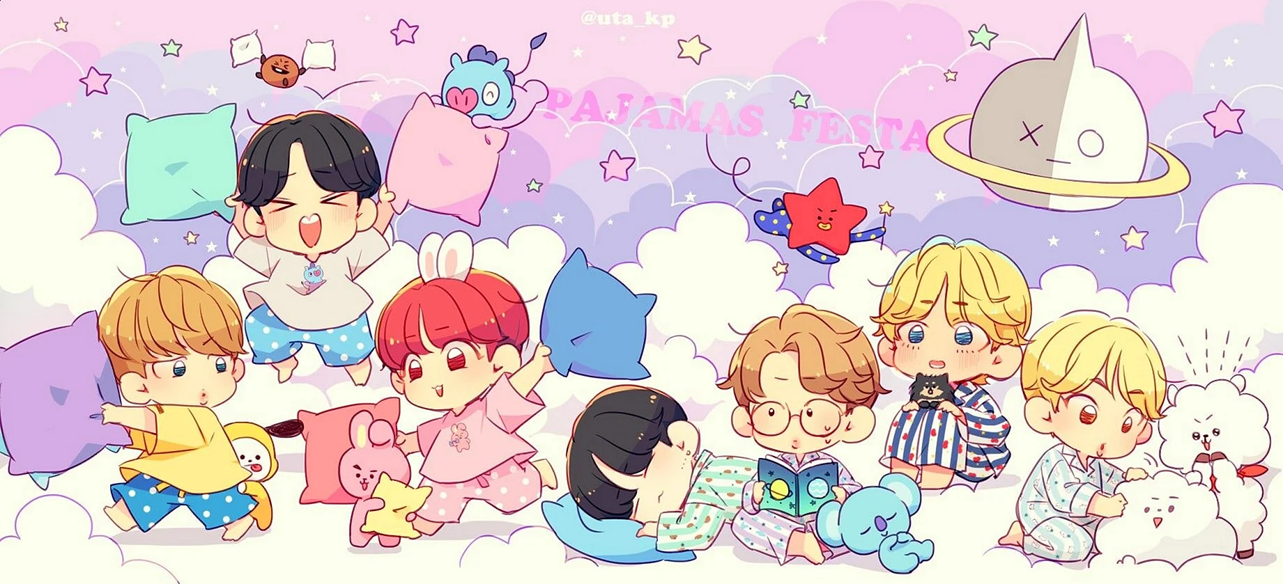 Bts Chibi Wallpaper