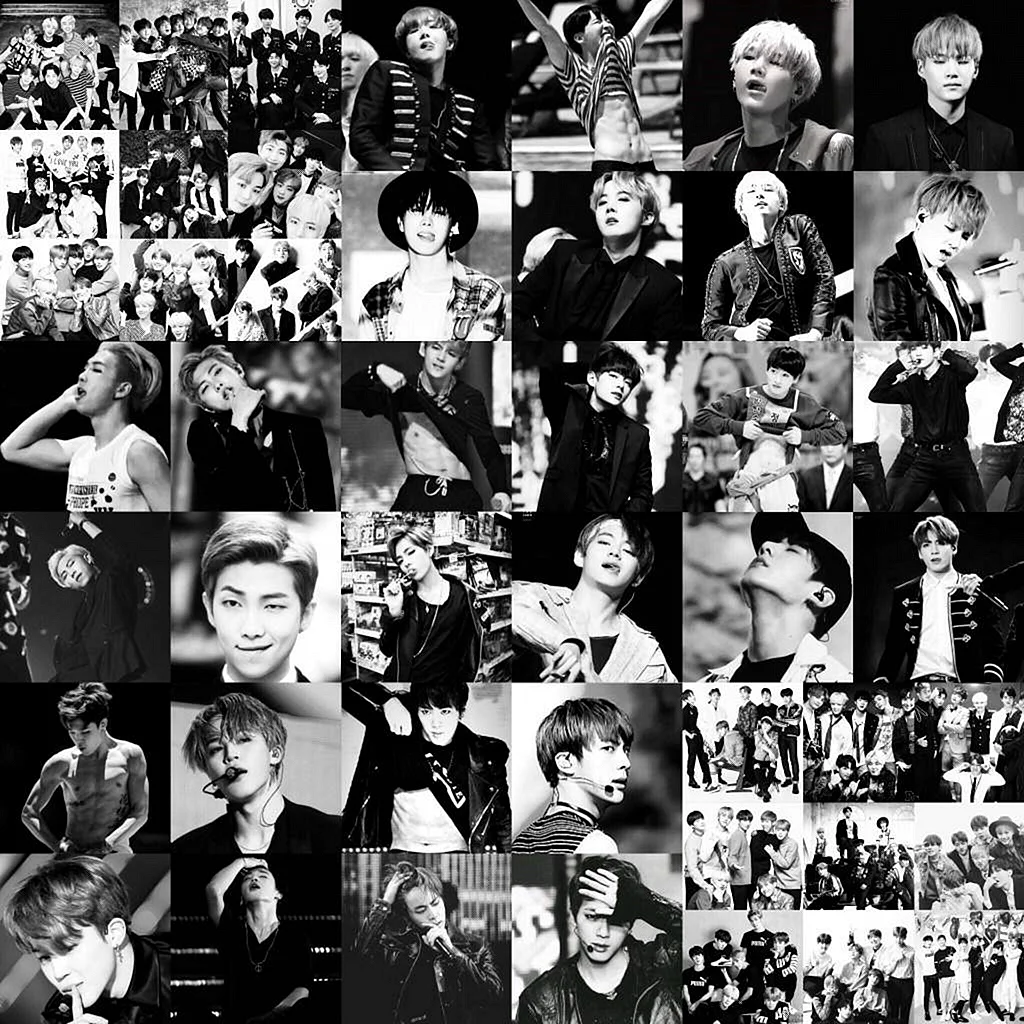 BTS collage Wallpaper