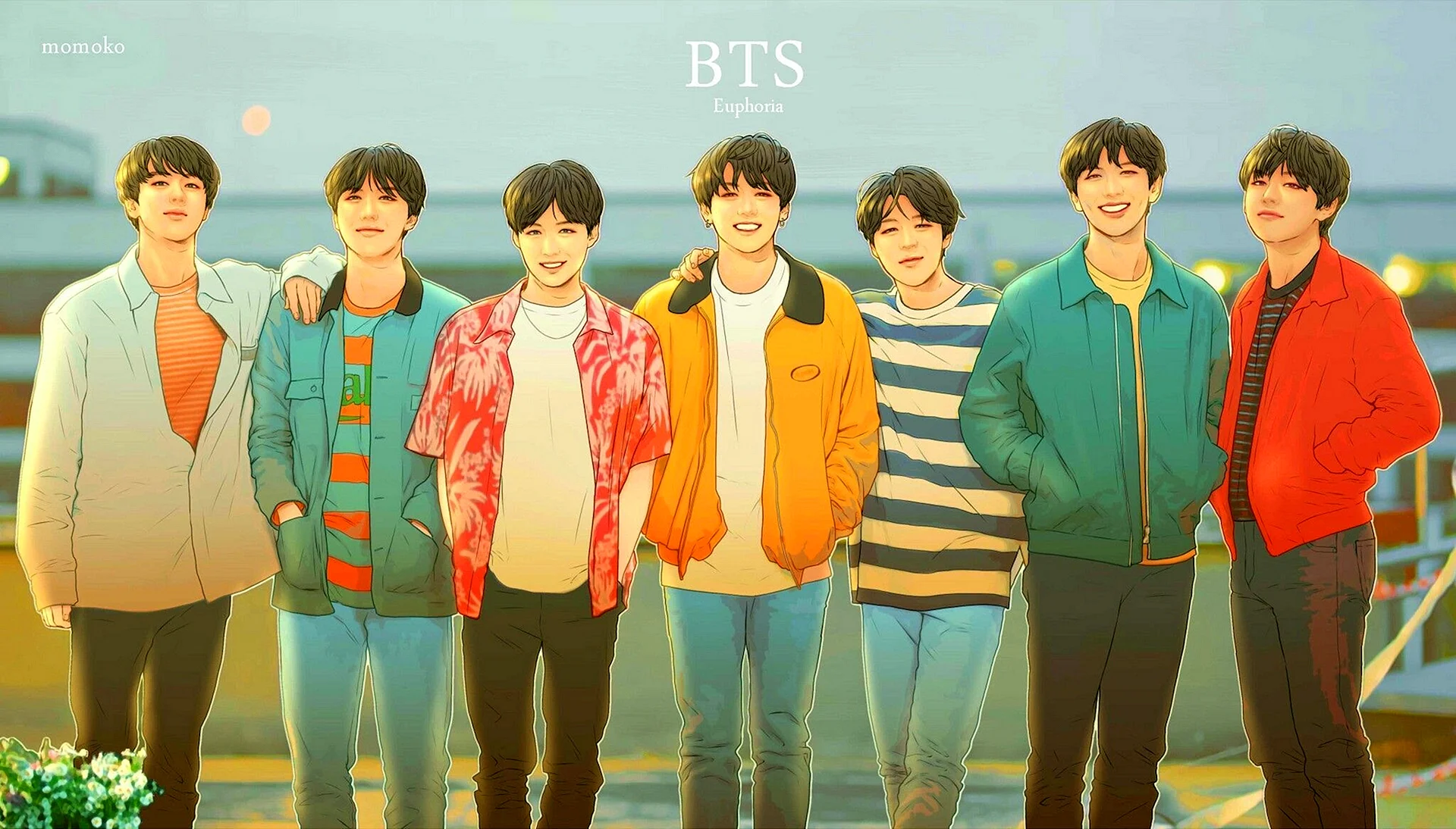 BTS Euphoria Wallpaper