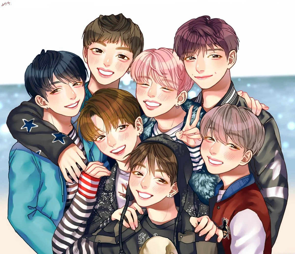 BTS fanart Wallpaper