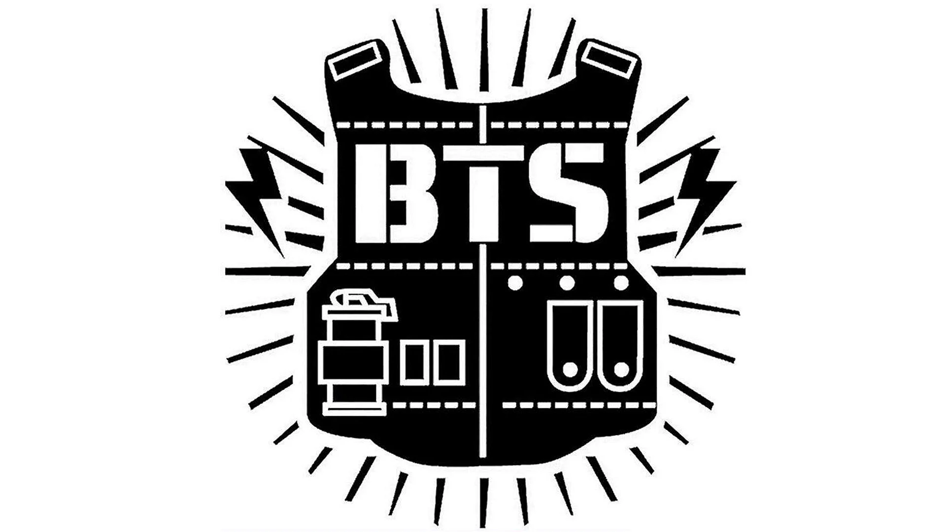 BTS logo Wallpaper