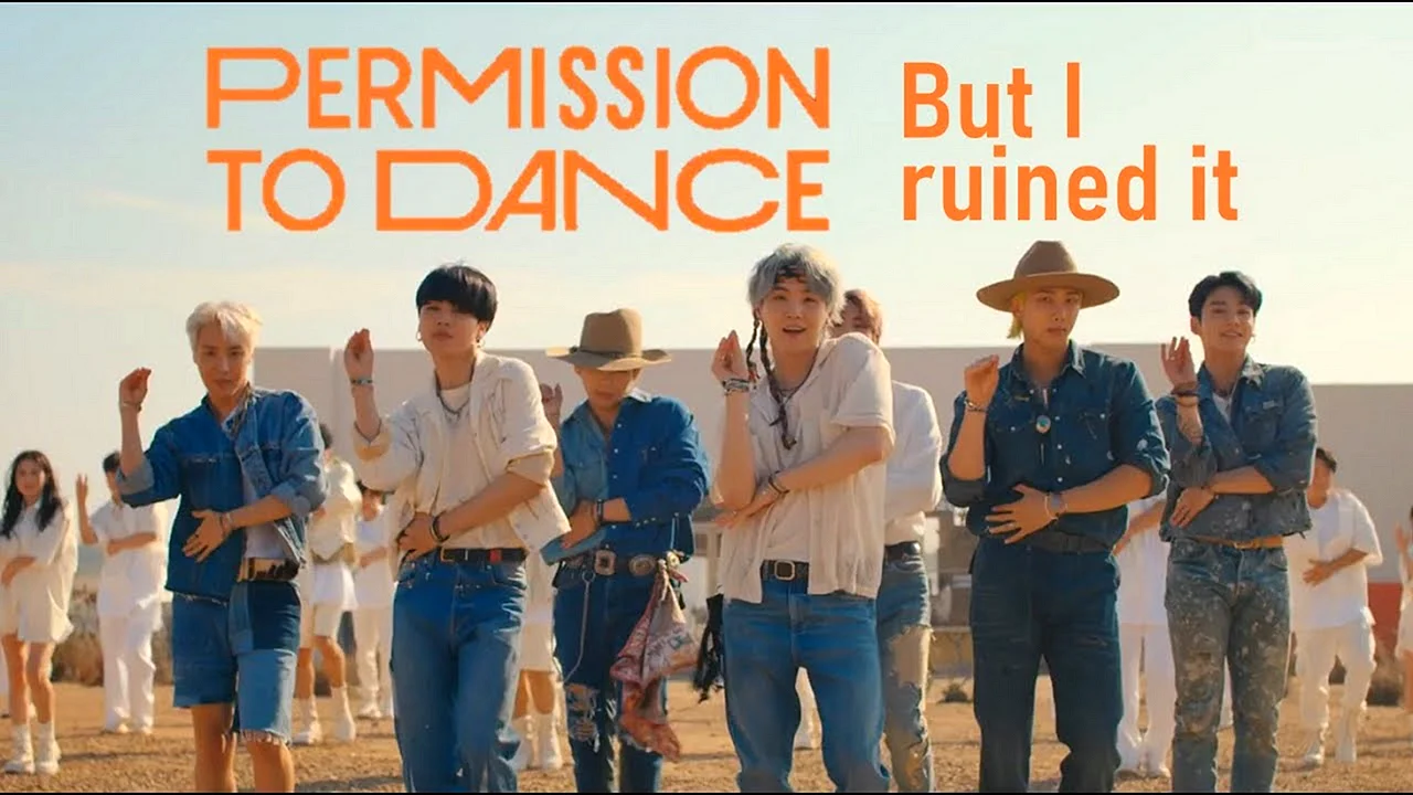 BTS permission to Dance Wallpaper