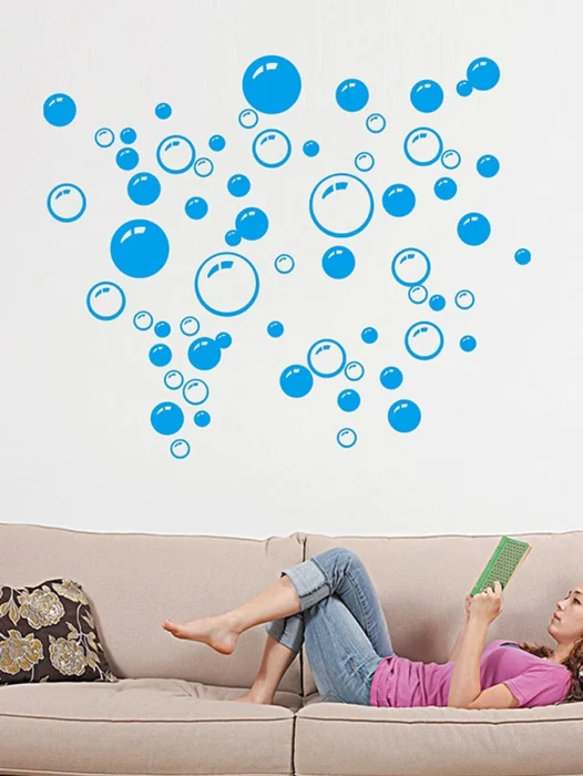 Bubble Wall Design Wallpaper