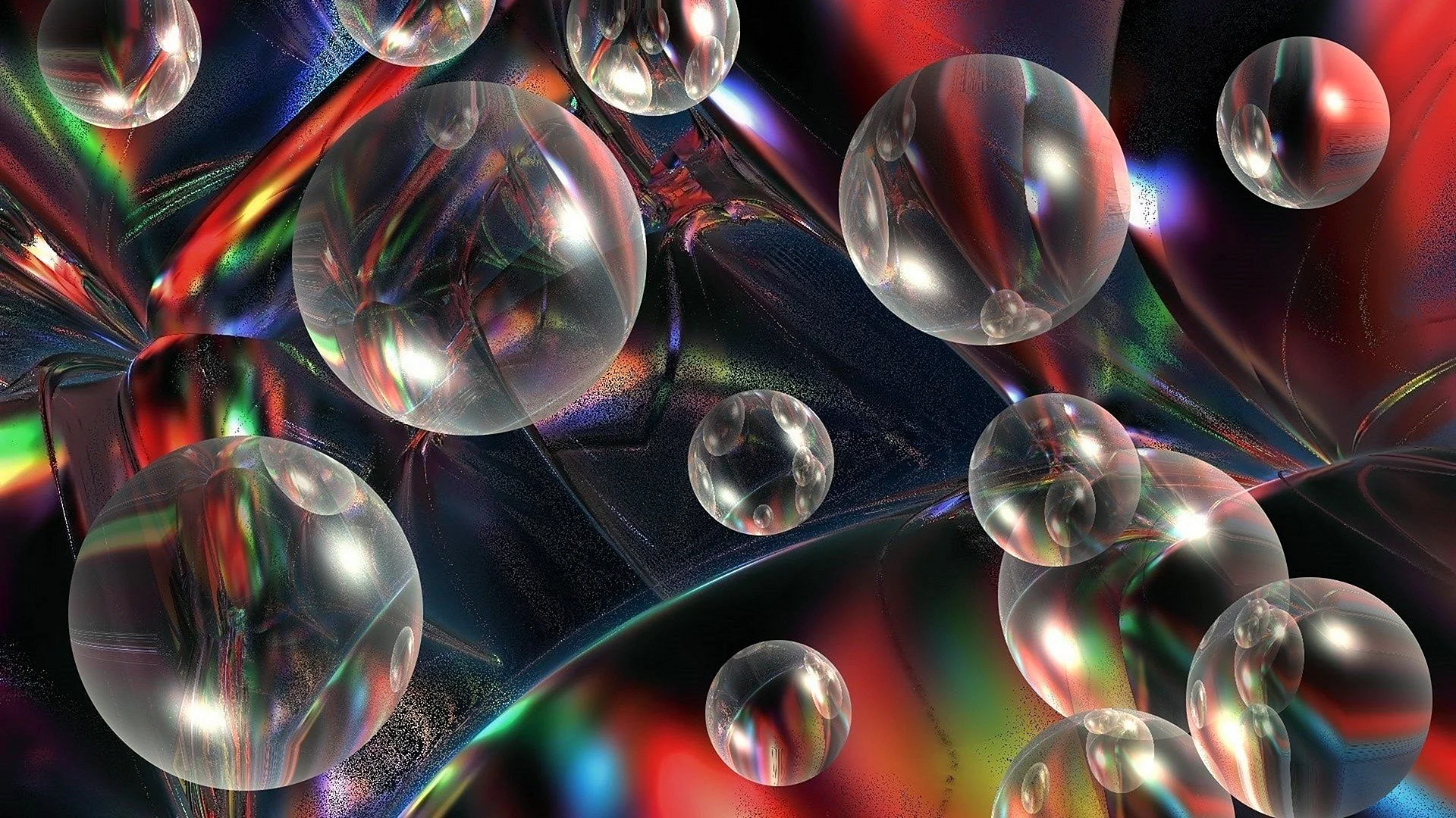 Bubble 3D Wallpaper