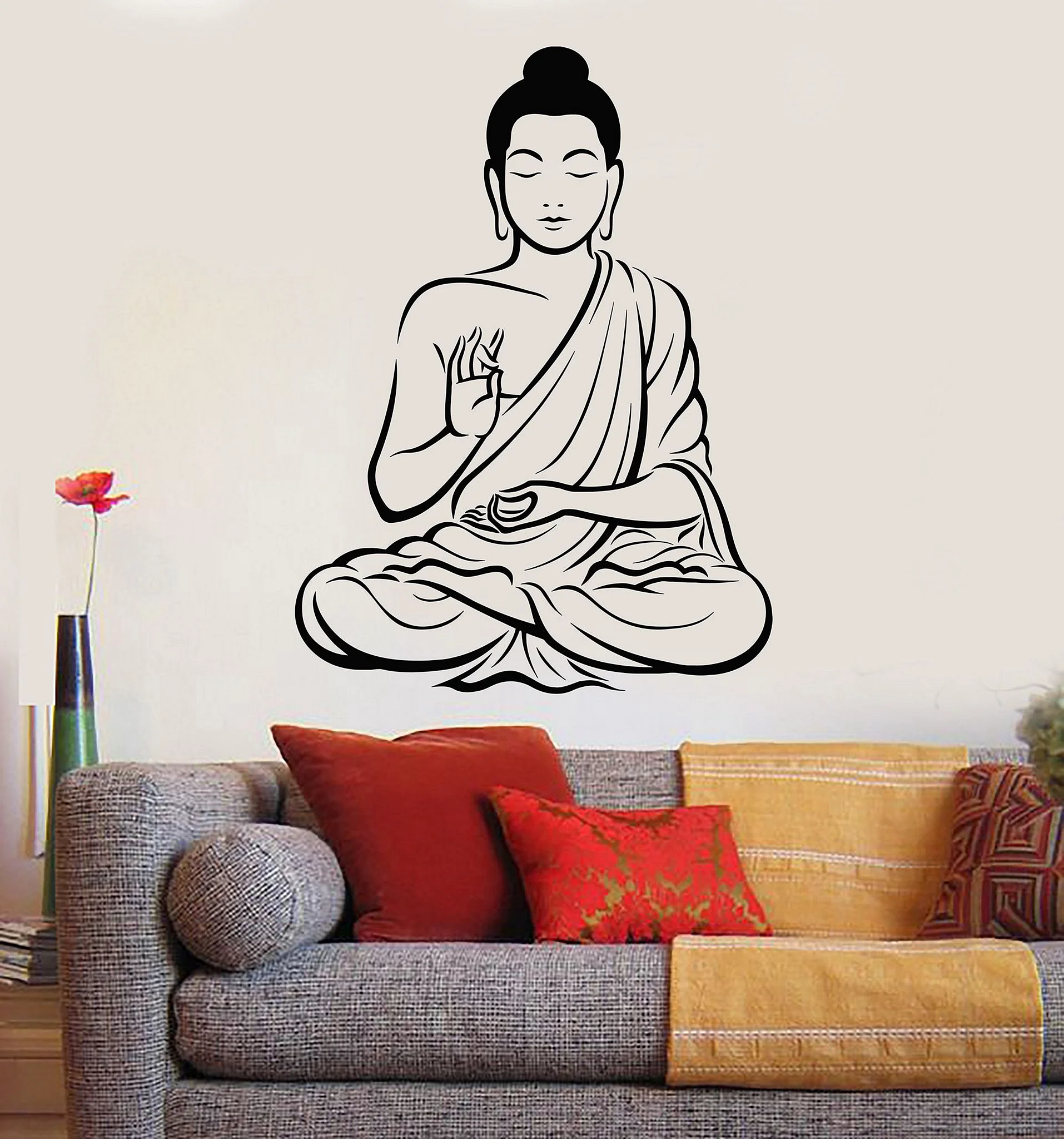 Buddha Decal Wallpaper