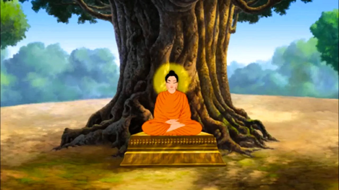 Buddha Tree Wallpaper