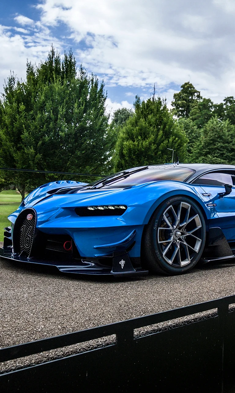 Bugatti Chiron Vision Gran Turismo Wallpaper For iPhone