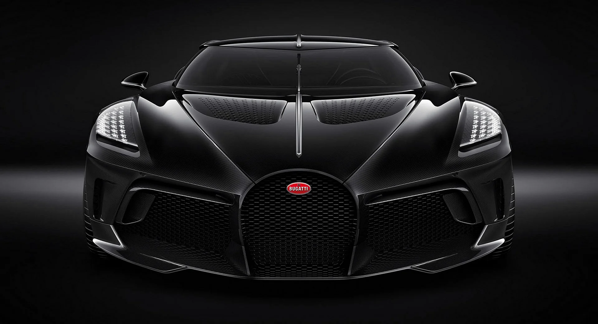 Bugatti noire Wallpaper