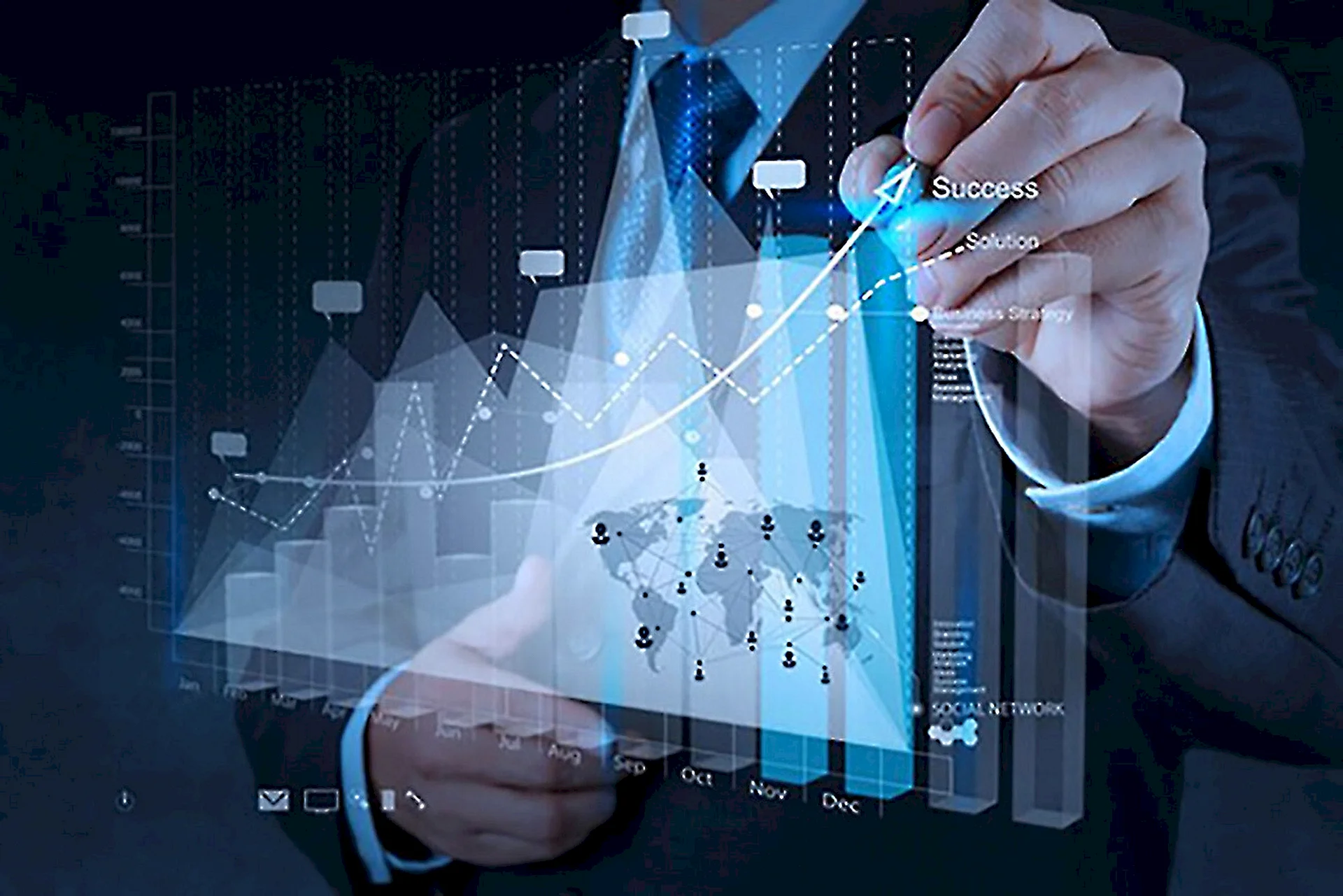 Business solution Wallpaper