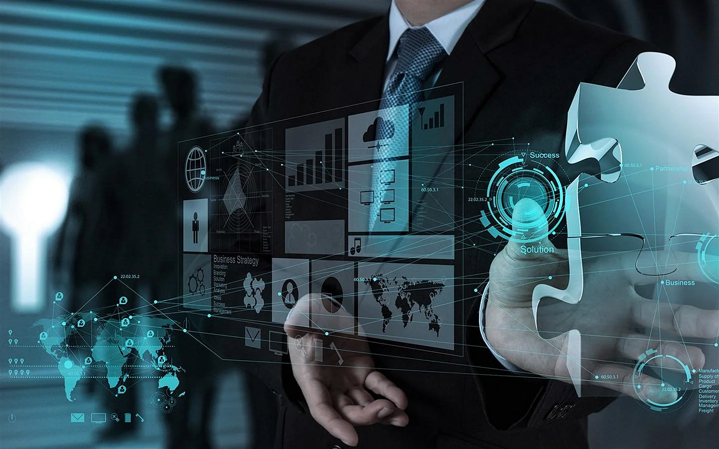 Business Tech Wallpaper