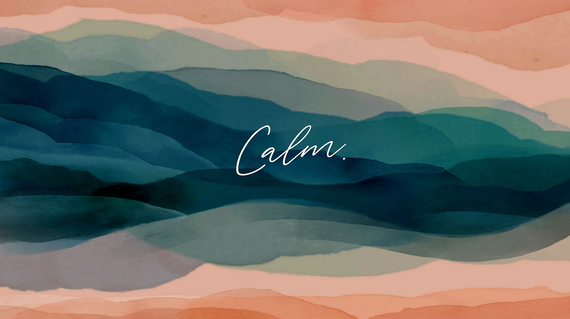 Calm illustration Wallpaper