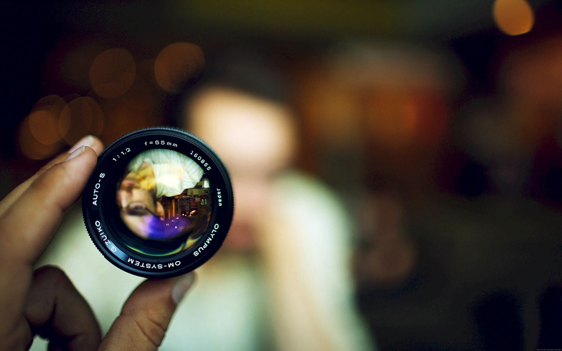 Camera Lens Blur Wallpaper