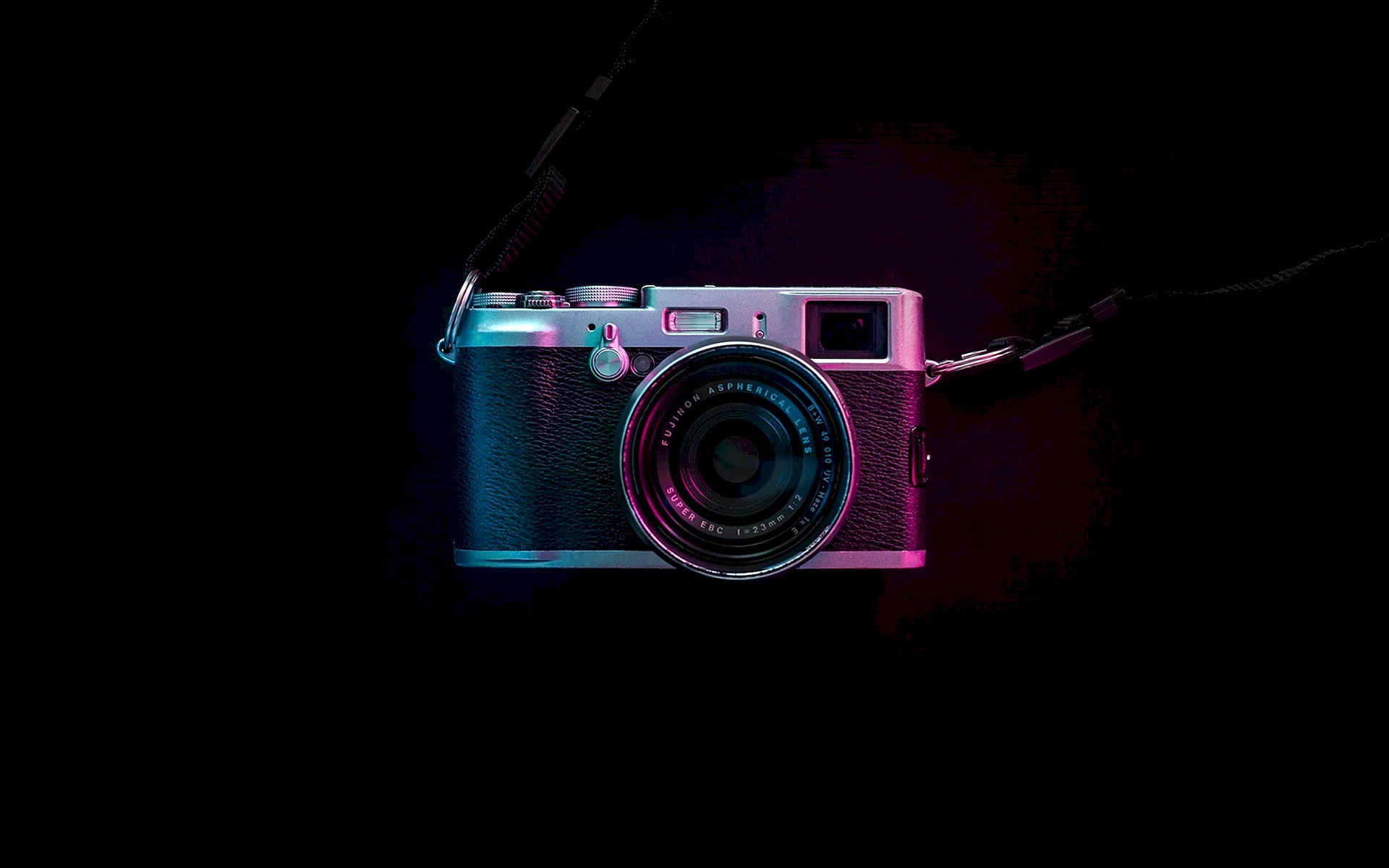 Camera Neon Wallpaper