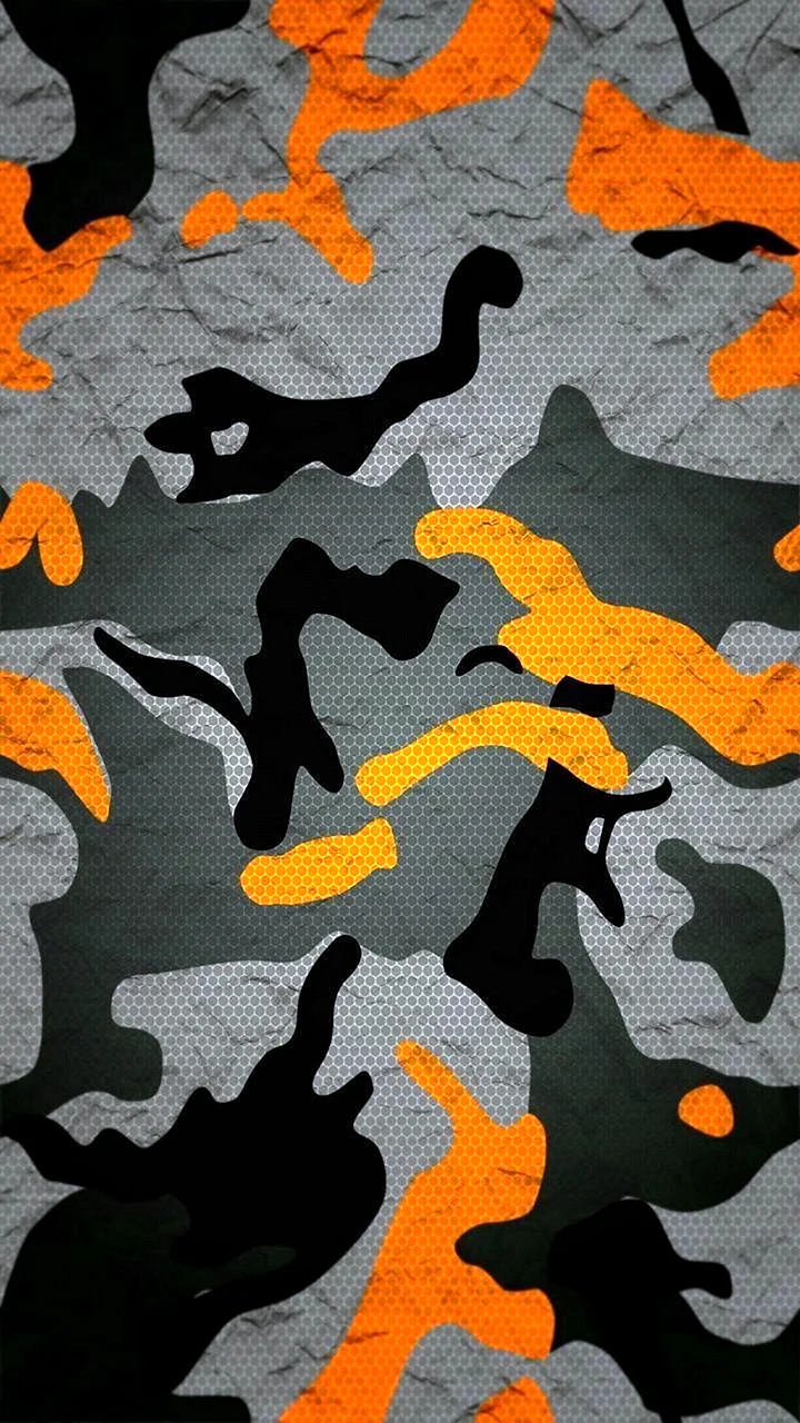 Camouflage 4K Wallpaper For iPhone