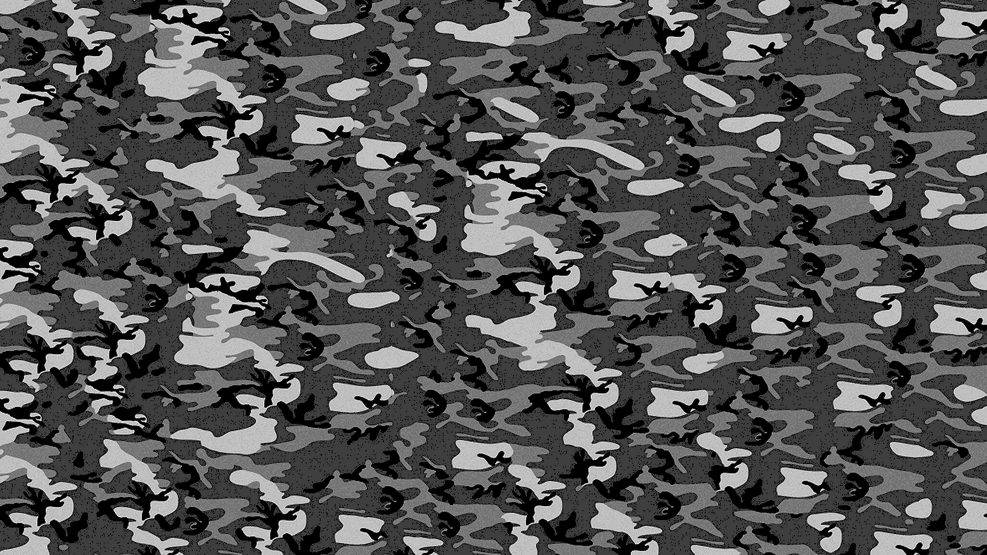 Camouflage Black Wallpaper