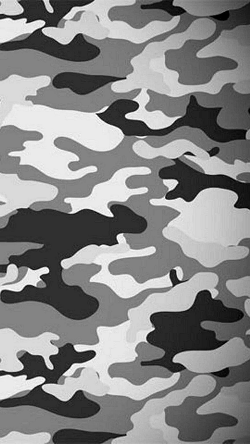 Camouflage Pattern Black And White Wallpaper For iPhone