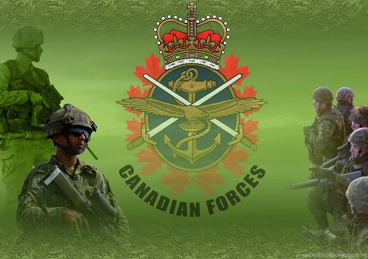 Canada Armed Forces background Wallpaper